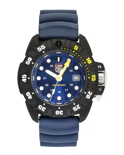 Luminox Men's Scott Cassell Deep Dive Watch In Blue