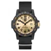 Luminox Men's Sea Turtle Gold Dial Watch In Gold