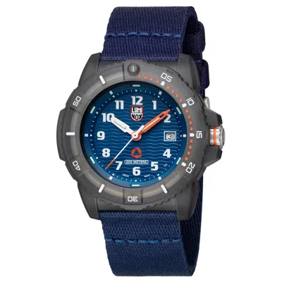Luminox Men's Tide Eco 46mm Quartz Watch In Blue