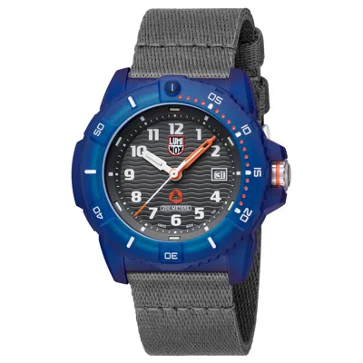 Luminox Men's Tide Eco 46mm Quartz Watch In Blue