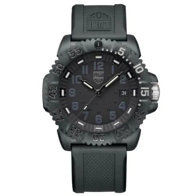 Pre-owned Luminox Men's Watch Navy Seal Foundation Colormark Black Dial Strap 3051.go.nsf