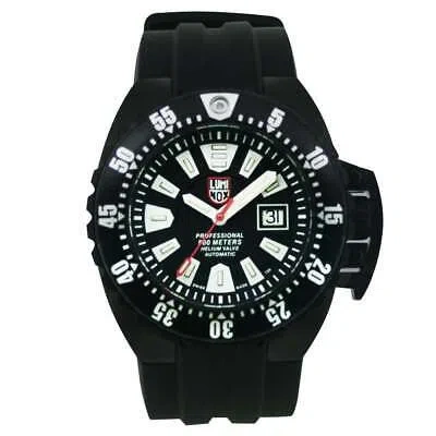 Pre-owned Luminox Mens Deep Dive Black Dial Watch - 1501