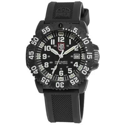 Luminox Navy Seal 44mm Black Dial Rubber Strap Men's Watch Xs.3051.f In Multi