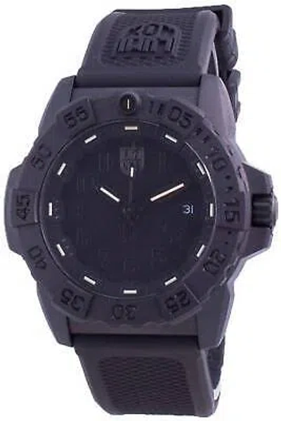 Pre-owned Luminox Navy Seal Diver's Quartz Xs.3501.bo.f 200m Men's Watch