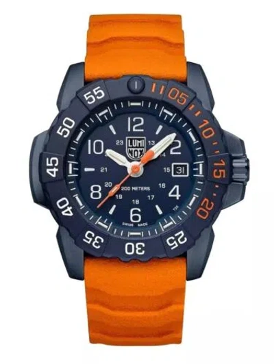 Pre-owned Luminox Navy Seal Foundation Back To The Blue Diver Watch 45mm Xs.3253.cbnsf.set