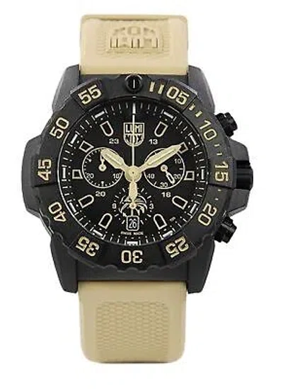 Pre-owned Luminox Navy Seal Foundation Chronograph Diver Xs.3590.nsf.set 200m Mens Watch