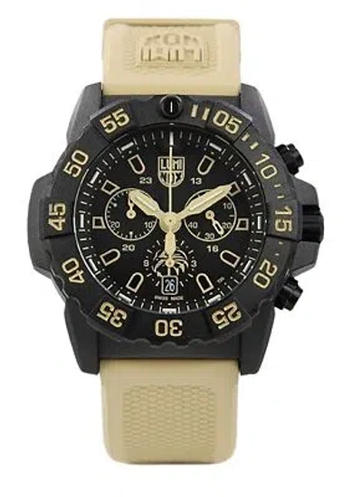 Pre-owned Luminox Navy Seal Foundation Chronograph Diver Xs.3590.nsf.set 200m Mens Watch