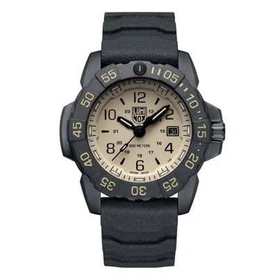 Pre-owned Luminox Navy Seal Foundation Xs.3251.cb.nsf 45 Mm Steel Pvd Quartz Men's Watch