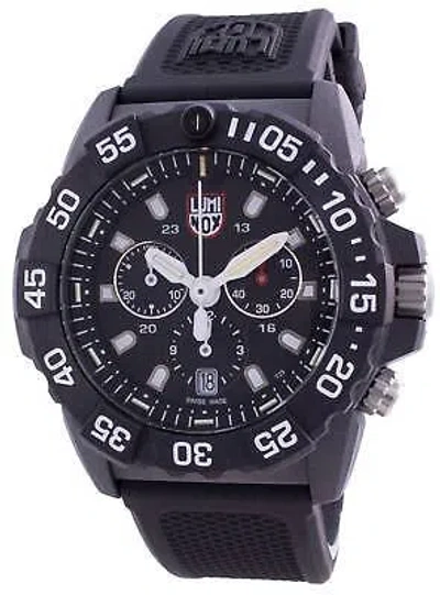 Pre-owned Luminox Navy Seal Xs.3581 Quartz Chronograph 200m Men's Watch