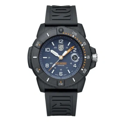 Pre-owned Luminox Navy Seal Xs.3602.nsf Black Blue Men's Watch Swiss Made