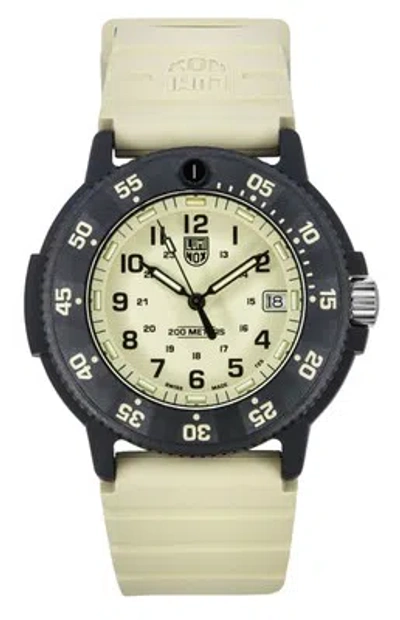 Pre-owned Luminox Original Navy Seal Evo Swiss Made Rubber Strap Xs.3010.evo.s Mens Watch