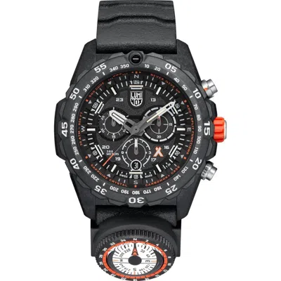 Luminox Rubber Men's Watch In Black