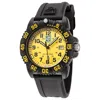 Luminox Black Resin Sport Watch In Black