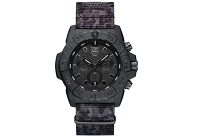 Pre-owned Luminox X Volition Navy Seal Chronograph Watch Black Dial – Xs.3581.bo.vol