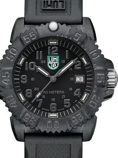 Pre-owned Luminox X2.2072 Sea Lion Mens Watch 37mm 10atm