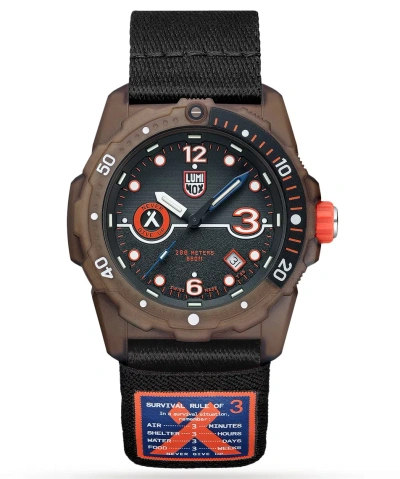 Pre-owned Luminox Xb.3721.eco Bear Grylls Survival Men's Watch 42mm 20atm