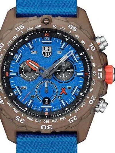 Pre-owned Luminox Xb.3743.eco Bear Grylls Survival Eco Master Chronograph