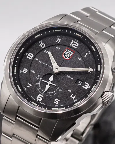 Pre-owned Luminox Xl.1762 Atacama Adventurer Sapphire Crystal Black Dial Men's Field Watch