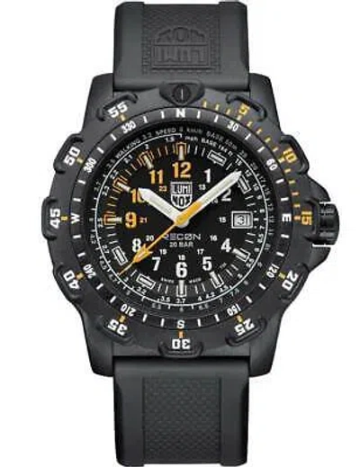 Pre-owned Luminox Xl.8825.h.set Herrenuhr Recon Point Man Set 45mm 20atm
