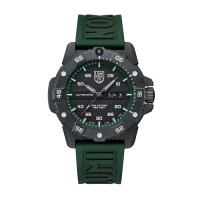 Pre-owned Luminox Xs.3877 Dark Green Automatic Master Carbon Seal Dive Swiss Made Carbonox