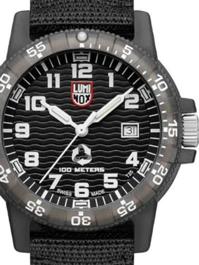 Pre-owned Luminox Xs.0321.eco Tide Eco Mens Watch 44mm 10atm