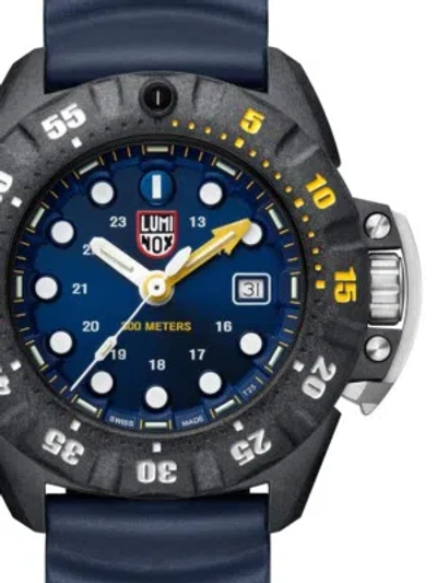 Pre-owned Luminox Xs.1553 Scott Cassell Deep Dive 45mm 30atm