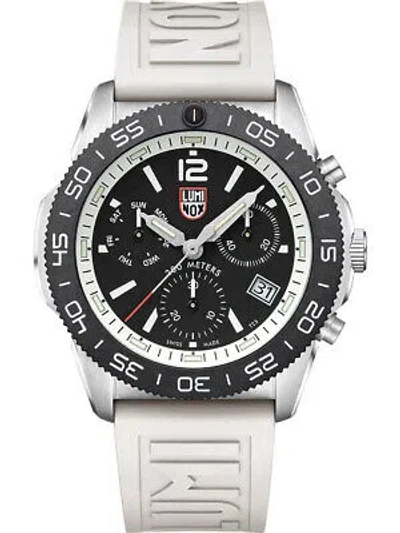Pre-owned Luminox Xs.3141 Mens Watch Pacific Diver Chronograph 44mm 20atm