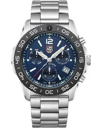 Pre-owned Luminox Xs.3144 Herrenuhr Pacific Diver Chronograph 44mm 20atm