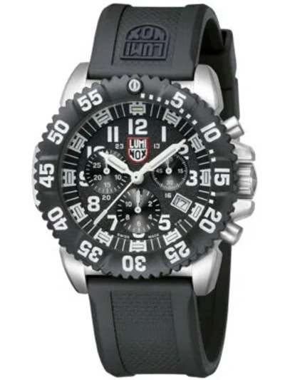Pre-owned Luminox Xs.3181.l Steel Colormark Chronograph 3180 Series Mens