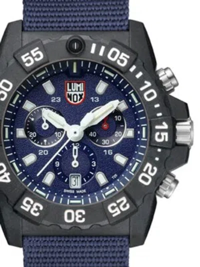 Pre-owned Luminox Xs.3583.nd Navy Seal Chronograph 45mm 20 Atm