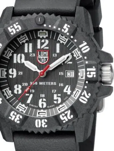 Pre-owned Luminox Xs.3801.l Carbon Seal 3800 Serie Mens Watch 46mm 300m