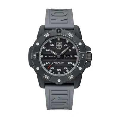 Pre-owned Luminox Xs.3862 Gray Automatic Master Carbon Seal Dive Swiss Made Carbonox