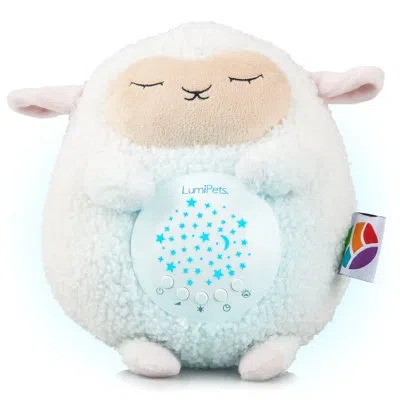 Lumipets Projector And Noise Sound Machine Stuffed Animal Night Light In Multicolor