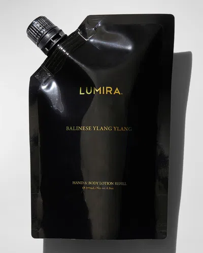 Lumira Balinese Ylang Ylang Hand & Body Lotion Refill, 6.8 Oz. In White