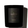 Lumira Il Giardino Black Candle 300g