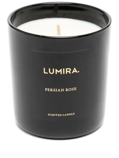 Lumira Persian Rose Candle In Black