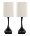 Lumisource 24" Metal Genie Contemporary Table Lamp, Set Of 2