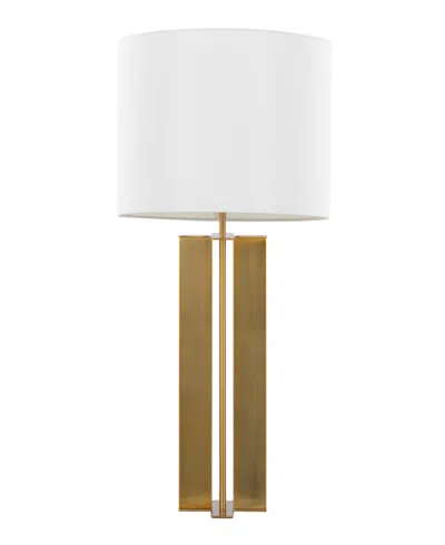 Lumisource 28" Metal Grandview Gallery Cosmo Table Lamp In Antique Brass