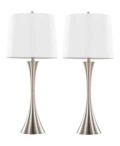 Lumisource 29" Metal Lenuxe Contemporary Table Lamp, Set Of 2 In Multi