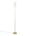Lumisource 65" Metal Icicle Swivel Floor Lamp In Gold