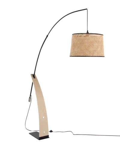 Lumisource 74" Metal Robyn-salon Floor Lamp In Natural
