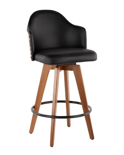 Lumisource Ahoy Counter Stool In Black
