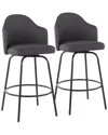 Lumisource Ahoy Counter Stool In Black