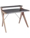 Lumisource Archer Desk In Brown