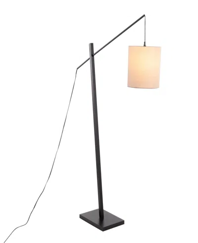 Lumisource Arturo 60" Wood And Metal Floor Lamp In Black,gray