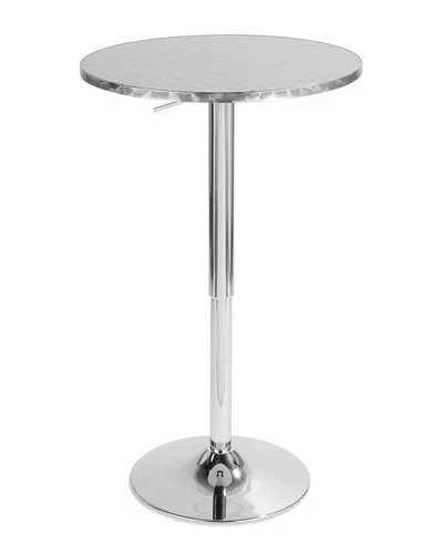 Lumisource Bistro Bar Table In Gray