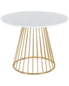 Lumisource Canary Dining Table In White