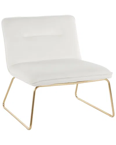 Lumisource Casper Accent Chair In White