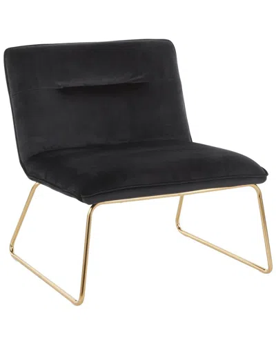 Lumisource Casper Accent Chair In Black