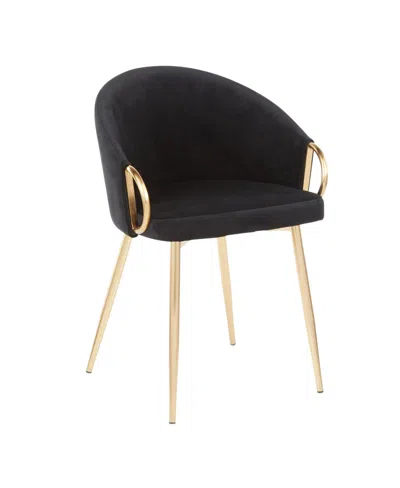 Lumisource Claire Contemporary Glam Chair In Black